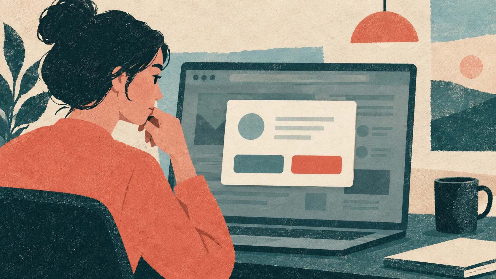 A permission prompt asking a person to approve an AI agent's next browser action