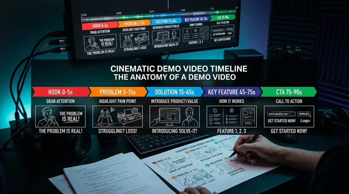 Demo video structure breakdown