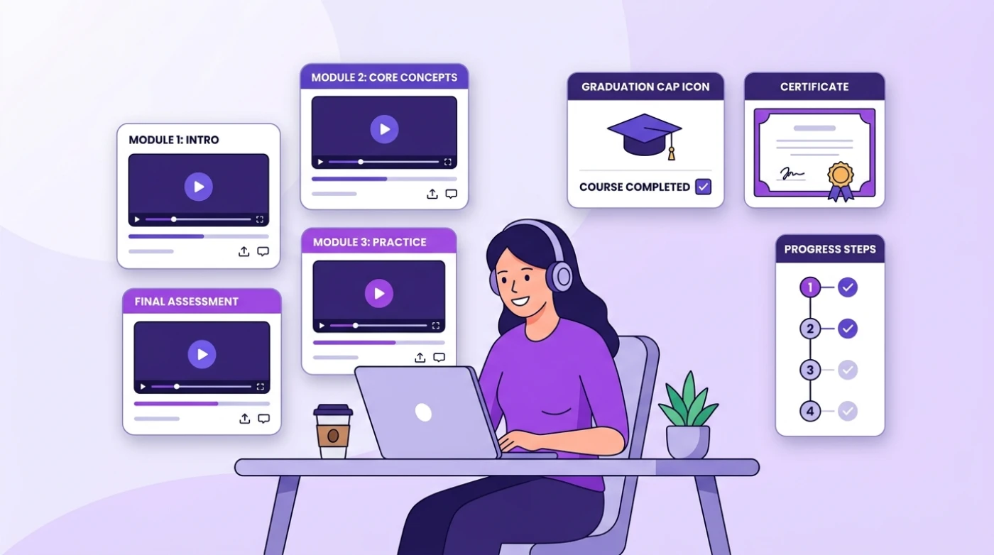 eLearning Video Content: Create Courses from Recordings — Vorec