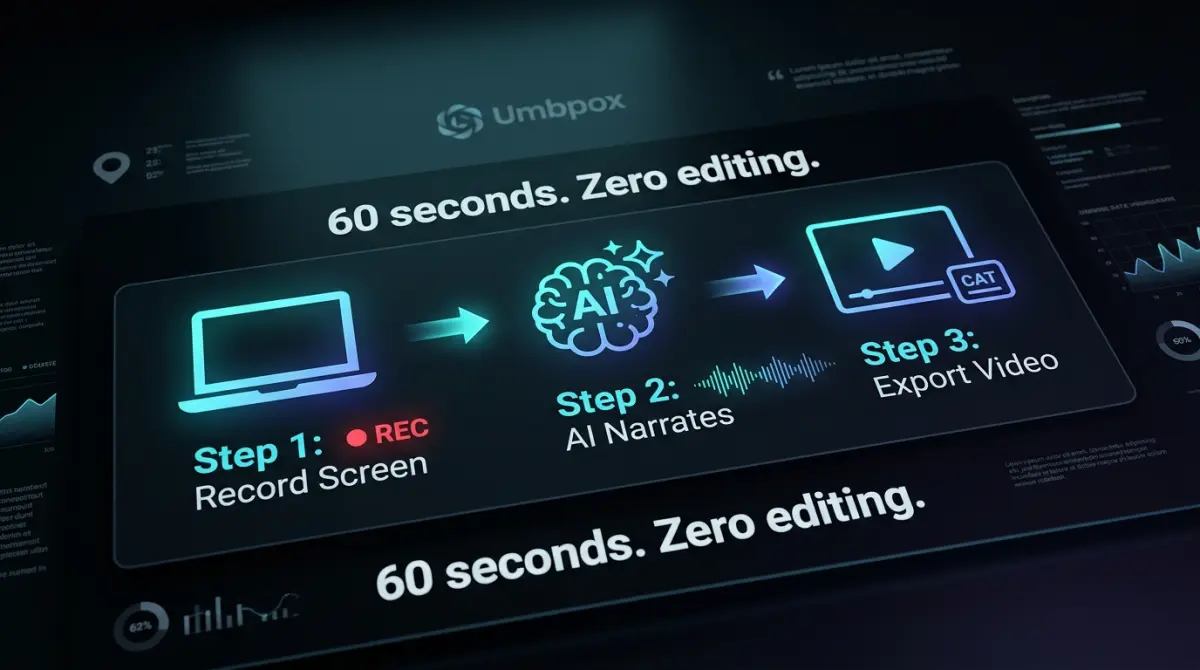 Demo video creation workflow