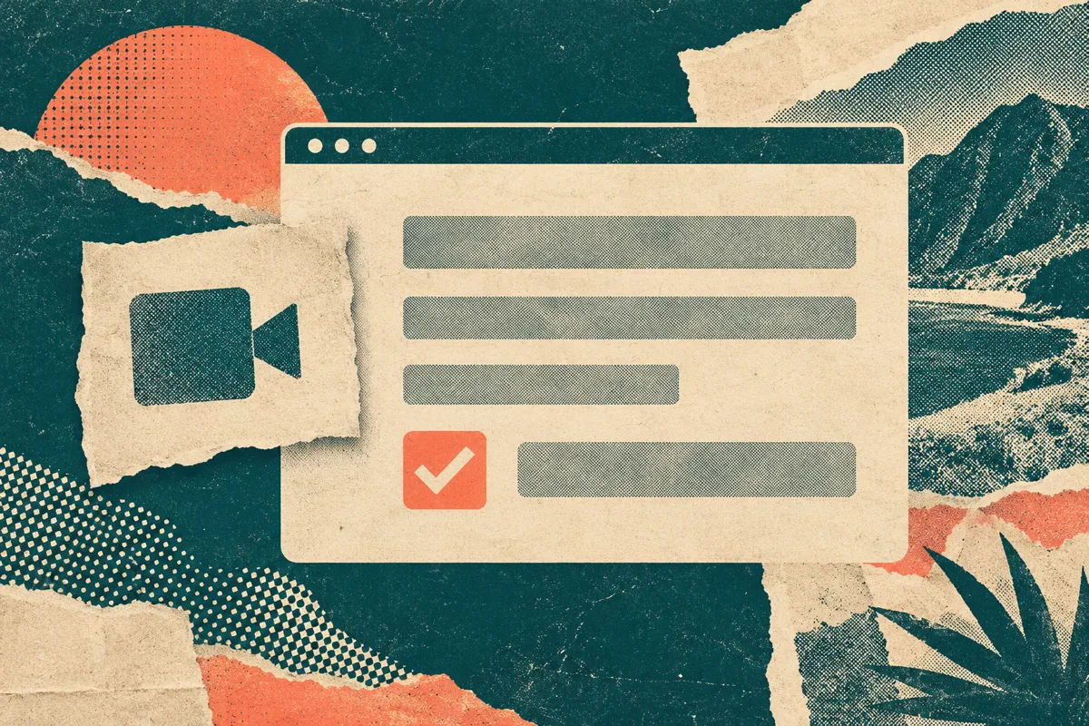 An upload form with a single toggle checkbox